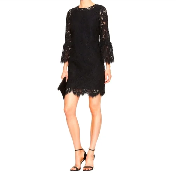banana republic black lace dress Banana Republic | Dresses | Banana Republic Black Lace Overlay Shift Evening Dress